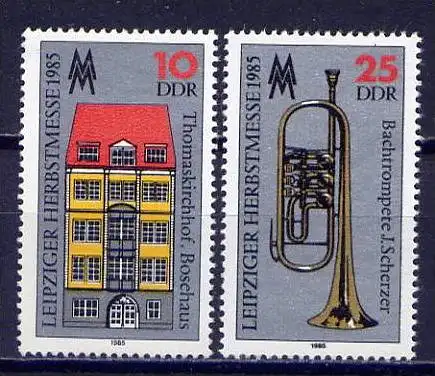 DDR Nr.2963/4          **  mint       (9170) ( Jahr: 1985 )