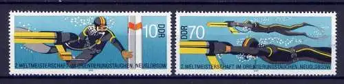 DDR Nr.2961/2          **  mint       (9168) ( Jahr: 1985 )