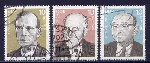 DDR Nr.2264/6             O  used       (8172)  ( Jahr: 1977 )