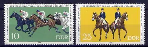 DDR Nr.2449/50        **  mint       (8700) ( Jahr: 1979 )