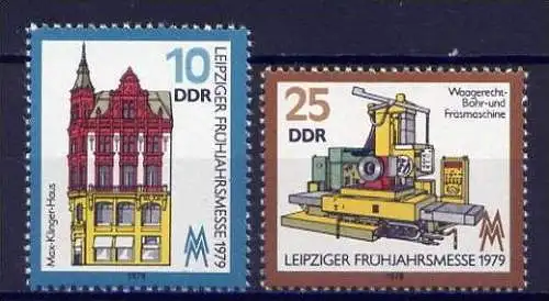 DDR Nr.2403/4        **  mint       (8664) ( Jahr: 1978 )