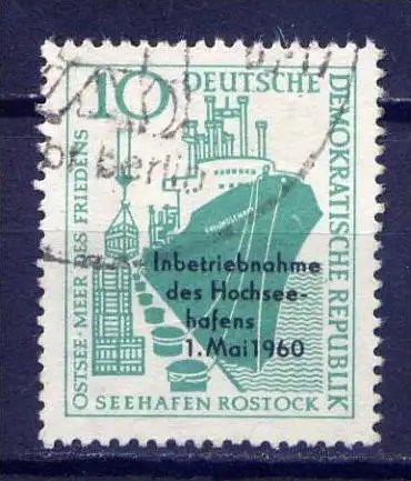 DDR Nr.763             O used       (6480) ( Jahr: 1960 )
