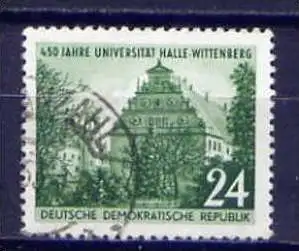 DDR Nr.318 XII         O  used       (5096)  ( Jahr: 1952 )