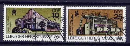 DDR Nr.2539/40            O   used      (2673) ( Jahr: 1980 )