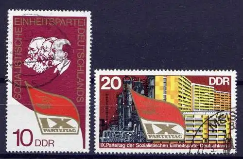 DDR Nr.2123/4          O   used      (2577) ( Jahr: 1976 )