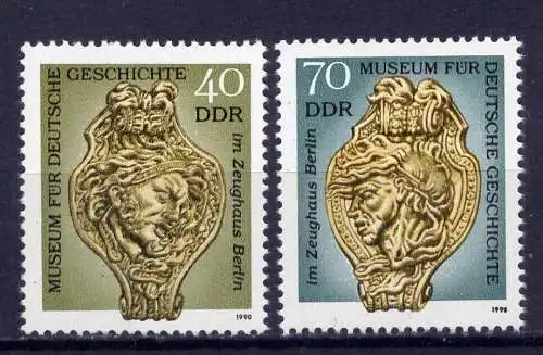 DDR Nr.3318/9     **  mint      (2223) ( Jahr: 1990 )