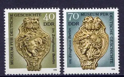 DDR Nr.3318/9     **  mint      (2222) ( Jahr: 1990 )