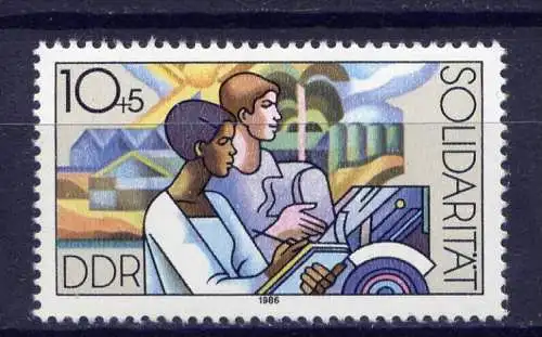 DDR Nr.3054        **  mint      (1988) ( Jahr: 1986 )