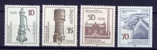 DDR Nr.2993/6         **  mint      (1877) ( Jahr: 1986 )