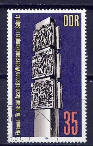 (1764) DDR Nr.2639          O  gestempelt