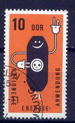 DDR Nr.2601          O  used       (1762) ( Jahr: 1981 )