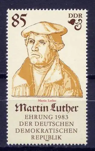 DDR Nr.2757            **  mint       (1701) ( Jahr: 1982 )