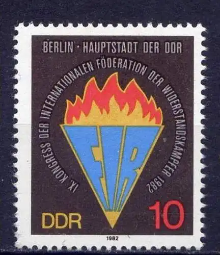 DDR Nr.2736            **  mint       (1685) ( Jahr: 1982 )