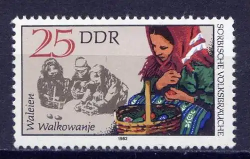 DDR Nr.2718           **  mint       (1663) ( Jahr: 1982 )