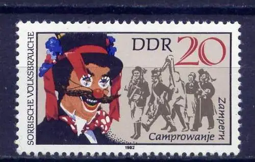 DDR Nr.2717           **  mint       (1662) ( Jahr: 1982 )