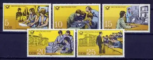 DDR Nr.2583/7          **  mint       (1590) ( Jahr: 1981 )
