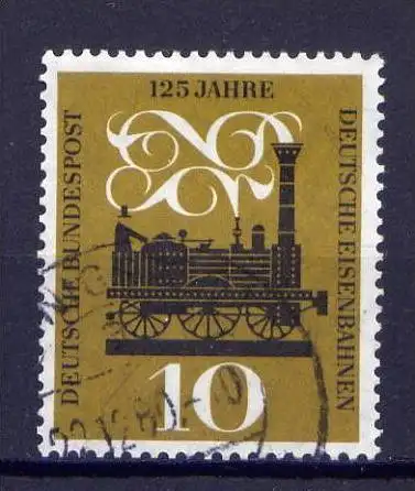 BRD Nr.345a          O  used       (3411) (Jahr:1960))