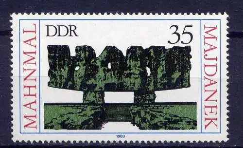 DDR Nr.2538         **  mint       (1159) ( Jahr: 1980 )