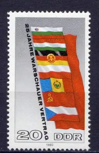 DDR Nr.2507           **  mint       (1140) ( Jahr: 1980 )
