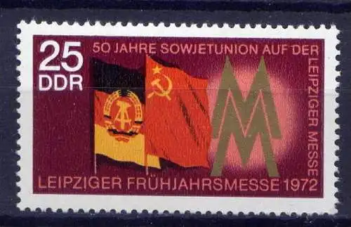 DDR Nr.1744            **  mint       (777) ( Jahr: 1972 )