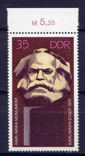 DDR Nr.1706           **  mint       (741) ( Jahr: 1971 )