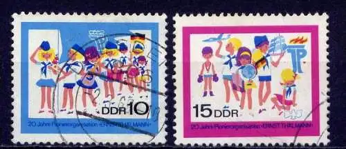 (561) DDR Nr.1432/3         O  gestempelt