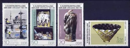 (9671) DDR Nr.3124/7   ** postfrisch