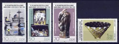 DDR Nr.3124/7   ** mint   (9671)  (Jahr:1987)