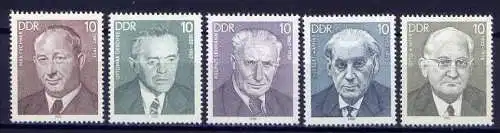 DDR Nr.2686/90   ** mint   (1646)  (Jahr:1982)