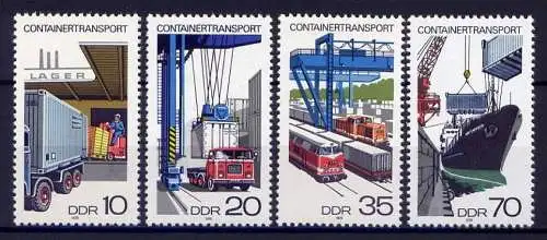 DDR Nr.2326/9   ** mint   (8614)  (Jahr:1978)