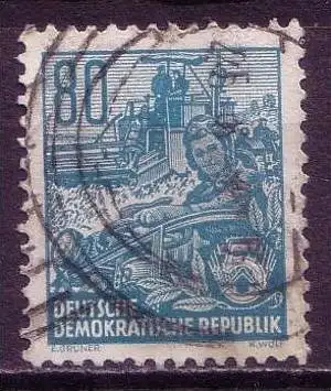 DDR Nr.421 XII   O used   (12338)  (Jahr:1953)