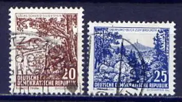 DDR Nr.815/6   O used   (3783)  (Jahr:1961)