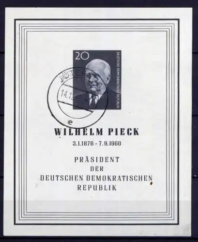 (26807) DDR Nr.784 B, Block 16                                      O  gestempelt