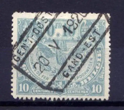 Belgien EP Nr.79          O  used            (1924)