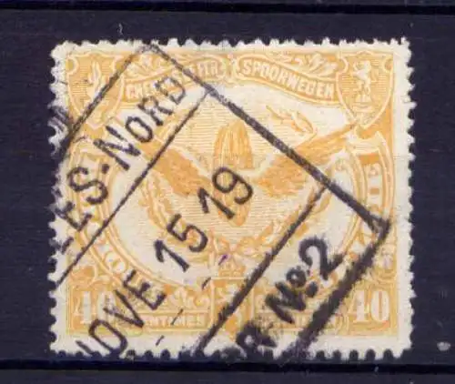 Belgien EP Nr.64          O  used            (1922)