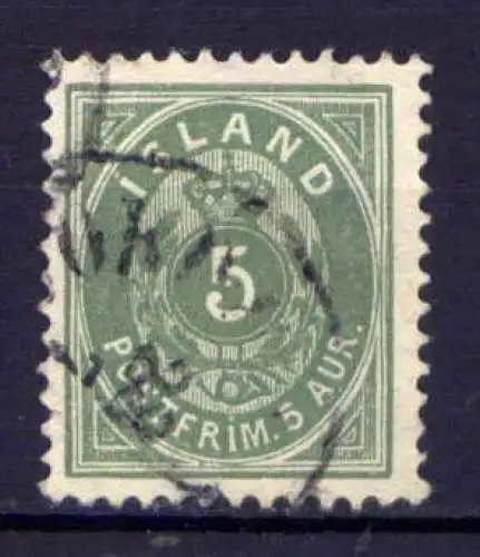 Island Nr.13 B      O  used             (243)