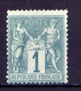 (2032) Frankreich Nr.56 I       (*)   ohne Gummierung  