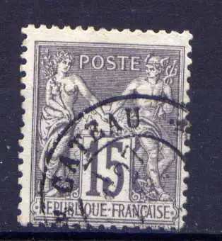 (2047) Frankreich Nr.61 II        O   gestempelt  