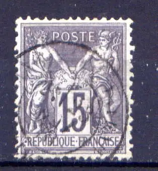(2048) Frankreich Nr.61 II        O   gebraucht  