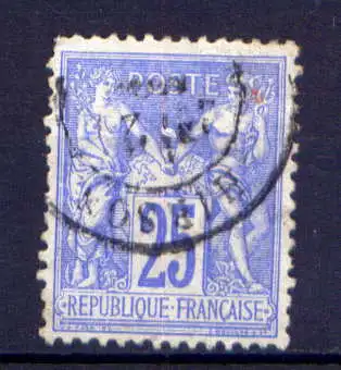 (2052) Frankreich Nr.63 II        O   gestempelt  