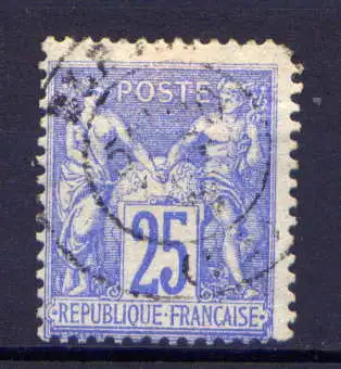 (2053) Frankreich Nr.63 II        O   gestempelt   