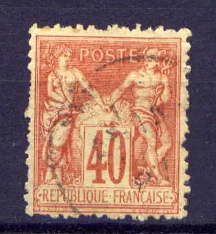 (2059) Frankreich Nr.65 II        O   gestempelt