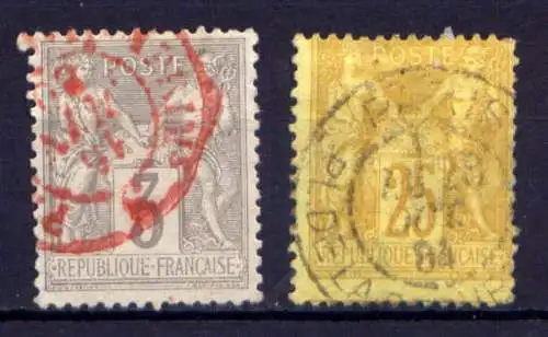 (2083) Frankreich Nr.77/8        O   gebraucht  