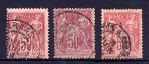 (2090) Frankreich Nr.81 II (3)       O   gestempelt