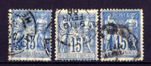 (2091) Frankreich Nr.83 (3)       O   gestempelt 