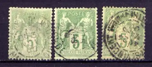 (2092) Frankreich Nr.84 (3)       O   gebraucht  