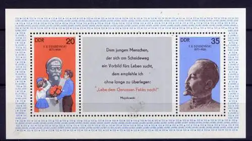 (26908)  DDR Nr.2252/3 Block 49     **  mint      