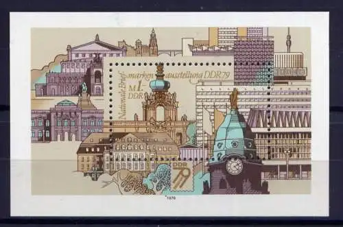 (26935)  DDR Nr.2443 Block 55     **  postfrisch      