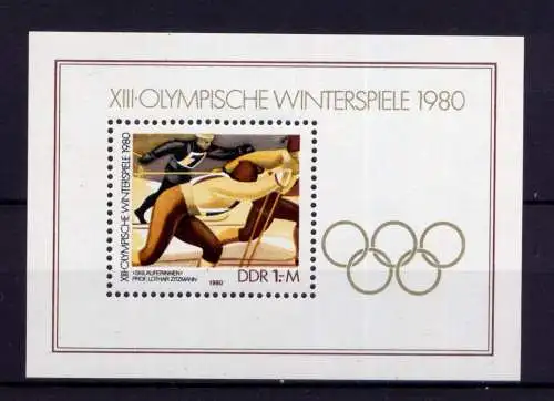 (26944)  DDR Nr.2482 Block 57     **  postfrisch      