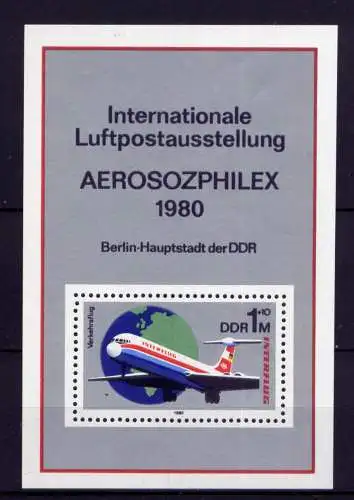 (26949)  DDR Nr.2520 Block 59     **  postfrisch      